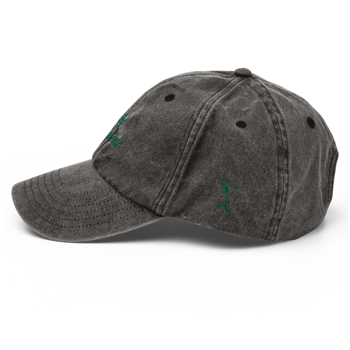 Dirty Martini Vintage Hat - Vintage Black - Cocktailored