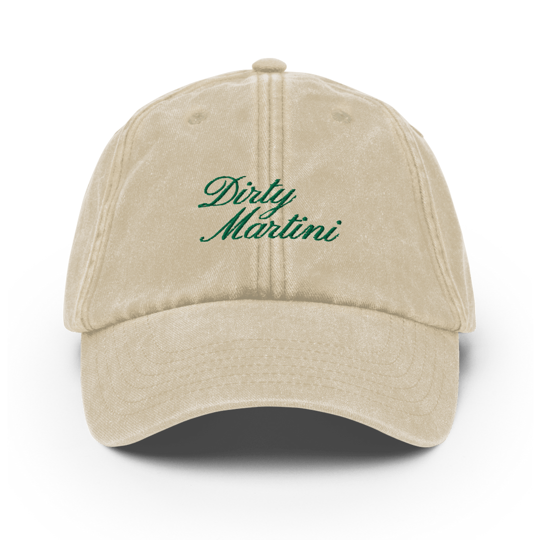 Dirty Martini Vintage Hat - Vintage Stone - Cocktailored
