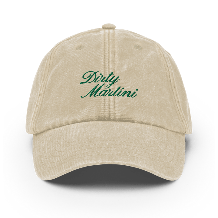 Dirty Martini Vintage Hat - Vintage Stone - Cocktailored