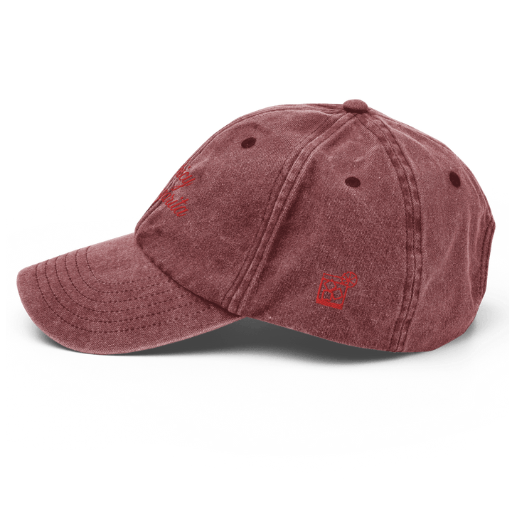 Spicy Margarita Vintage Hat - Vintage Red - Cocktailored