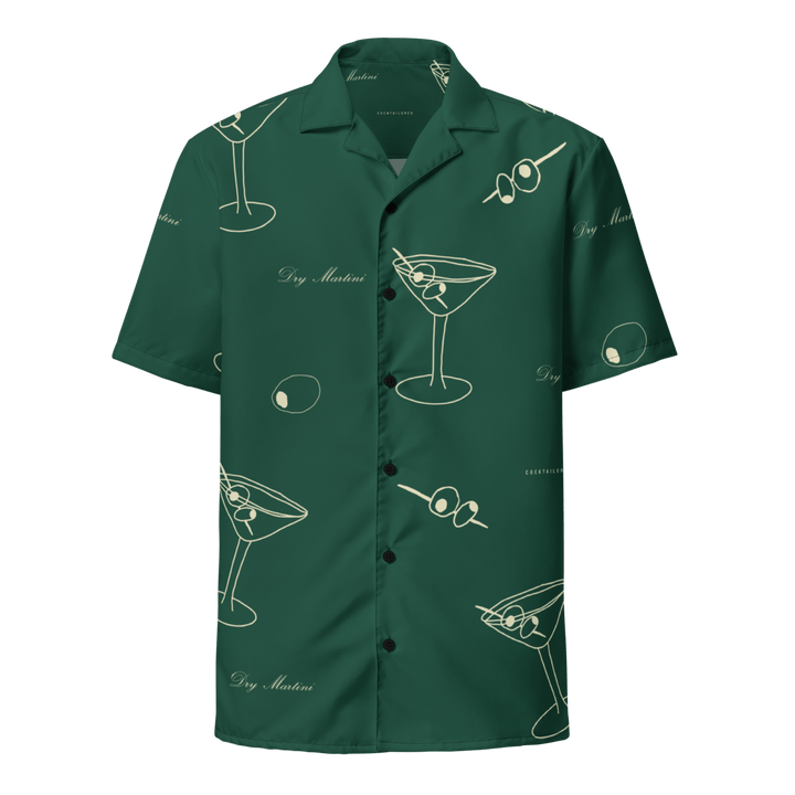The Dry Martini "Cocktail" Summer Shirt - 2XS - Cocktailored