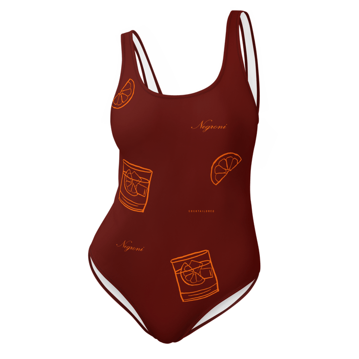 The Negroni "Cocktail" Swimsuit - XS - Cocktailored
