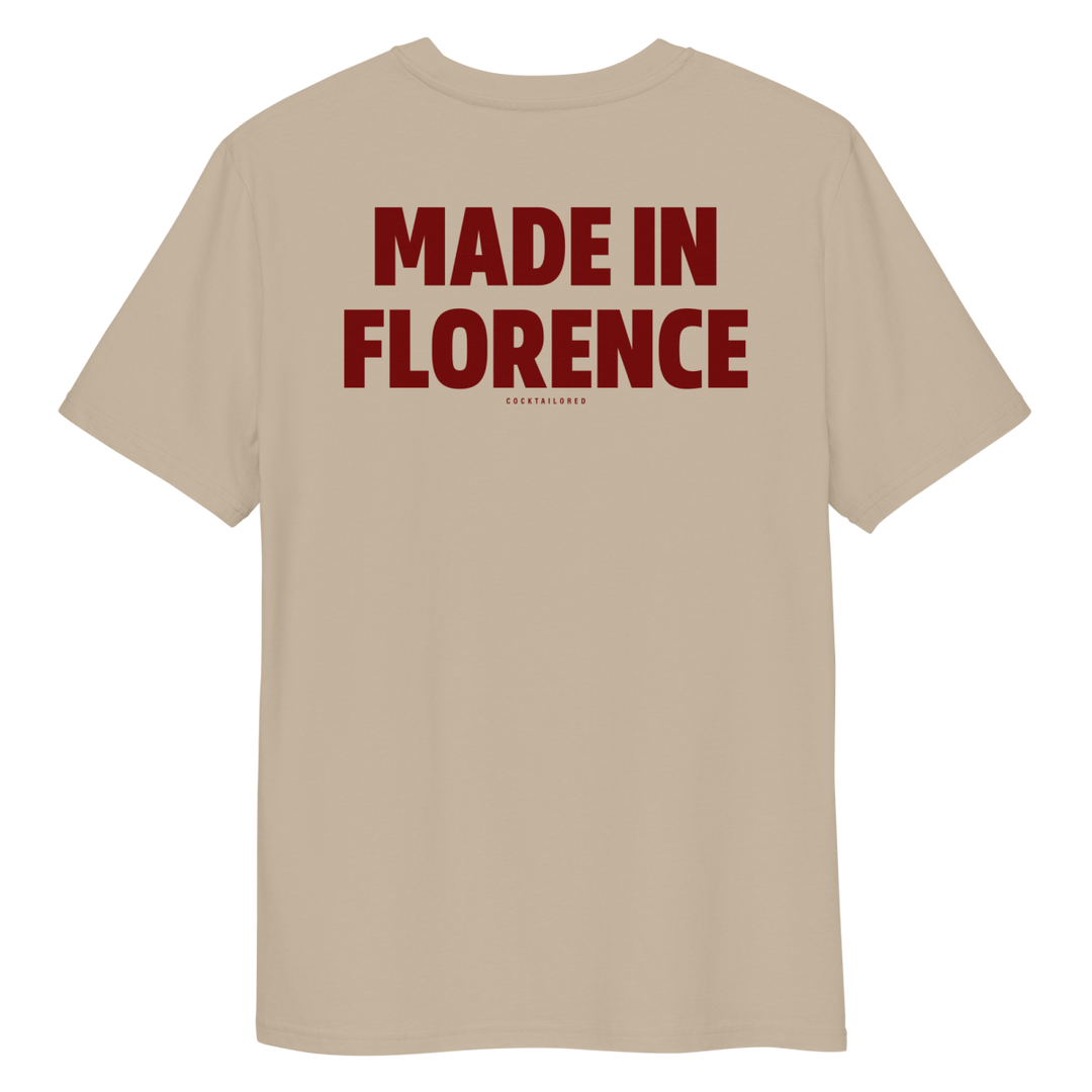 The Negroni "Made In" organic t-shirt - Desert Dust - Cocktailored