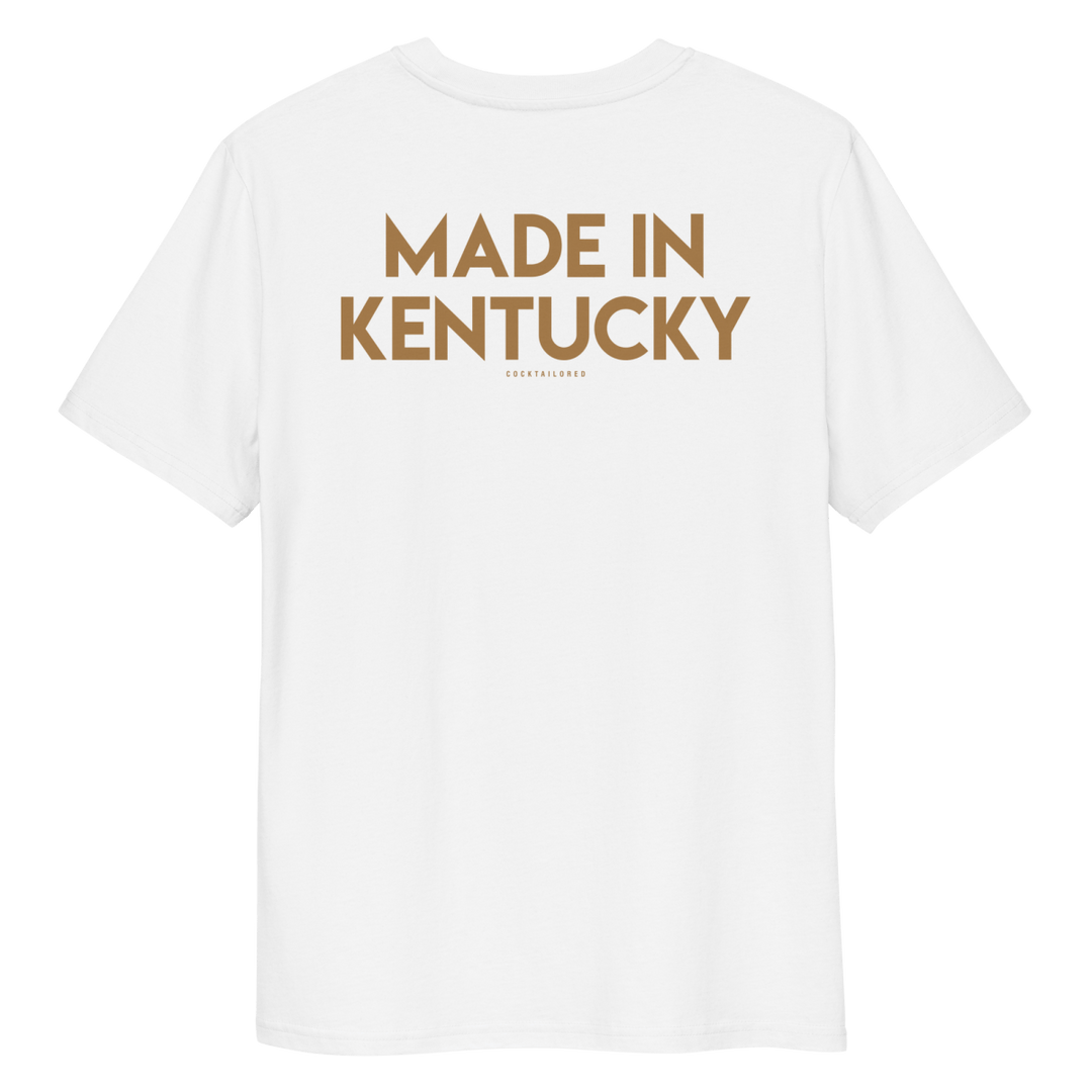 The Old Fashioned "Made In"organic t-shirt - White - Cocktailored