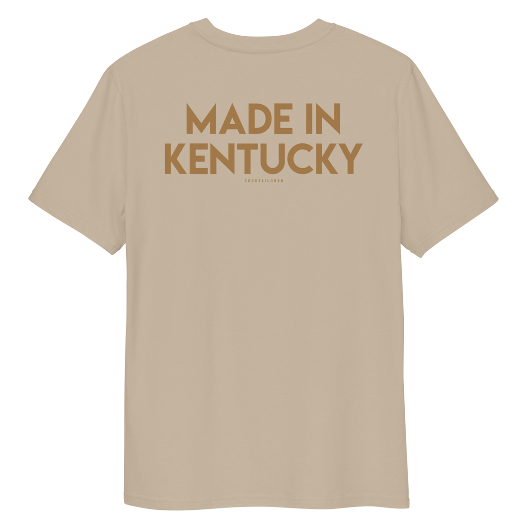 The Old Fashioned "Made In"organic t-shirt - Desert Dust - Cocktailored