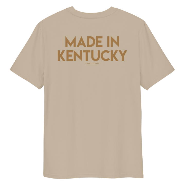 The Old Fashioned "Made In"organic t-shirt - Desert Dust - Cocktailored
