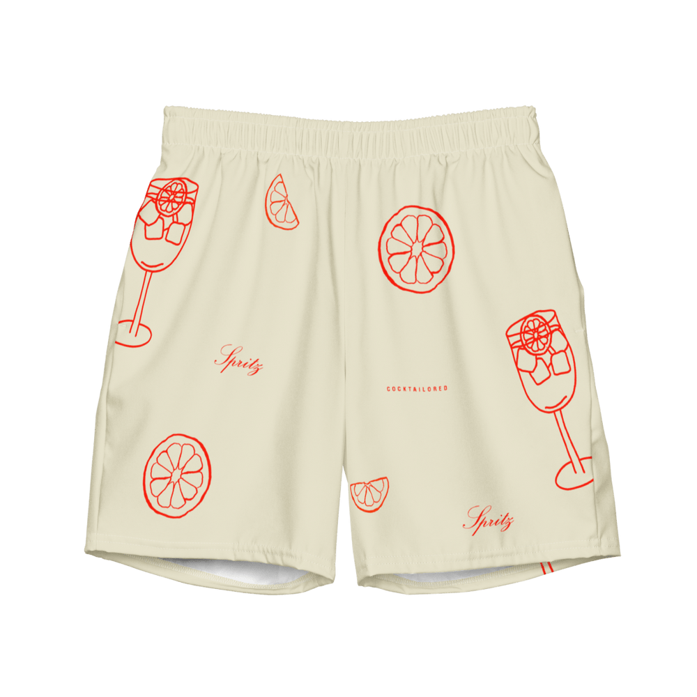 The Spritz "Cocktail" Swim Trunks - 2XS - Cocktailored