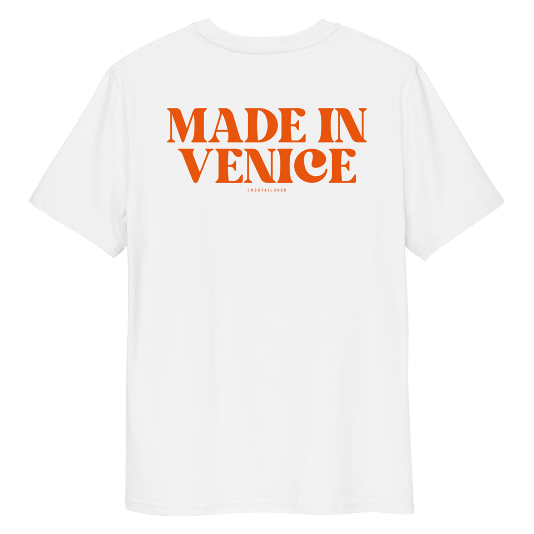 The Spritz "Made In" organic t-shirt - White - Cocktailored