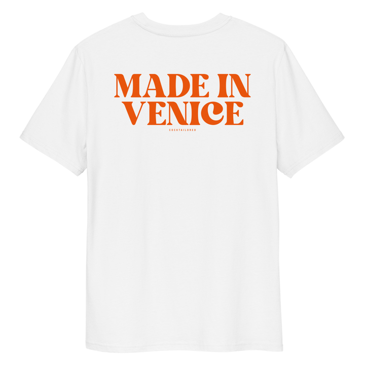 The Spritz "Made In" organic t-shirt - White - Cocktailored