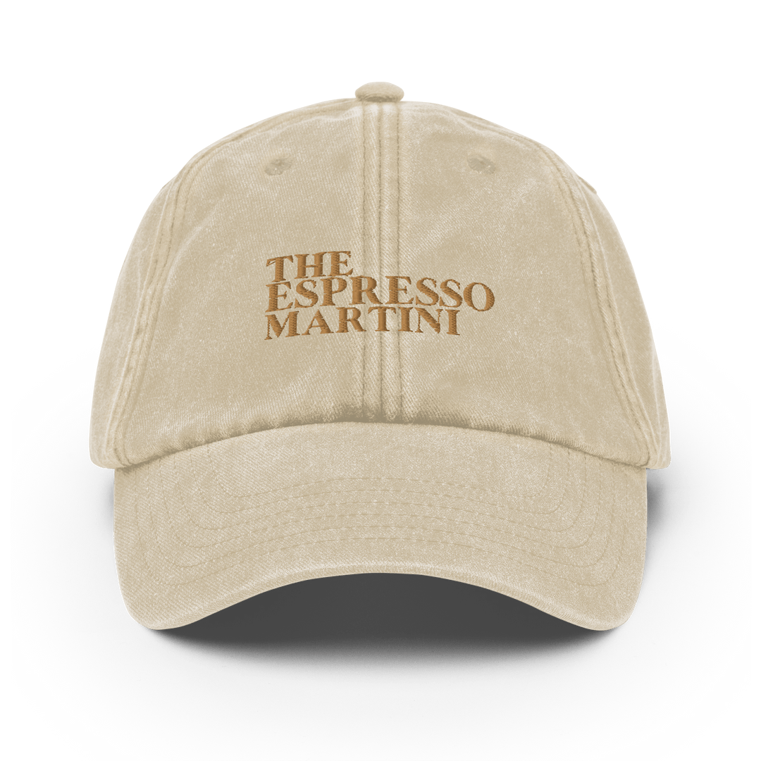 Espresso Martini Vintage Dad Hat - Vintage Stone - Cocktailored