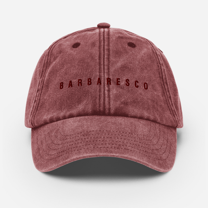 The Barbaresco Vintage Hat - Vintage Red - Cocktailored