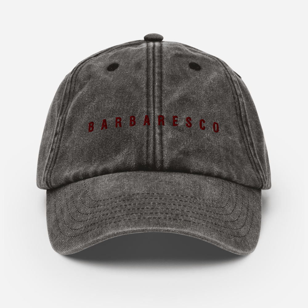 The Barbaresco Vintage Hat - Vintage Black - Cocktailored