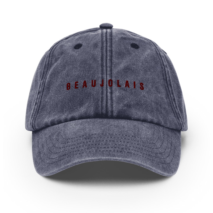 The Beaujolais Vintage Hat - Vintage Denim - Cocktailored