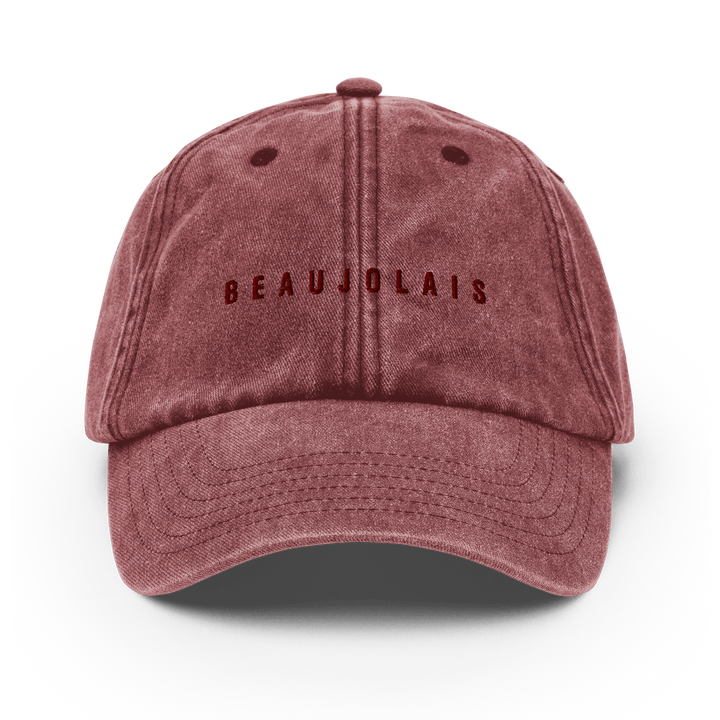 The Beaujolais Vintage Hat - Vintage Red - Cocktailored