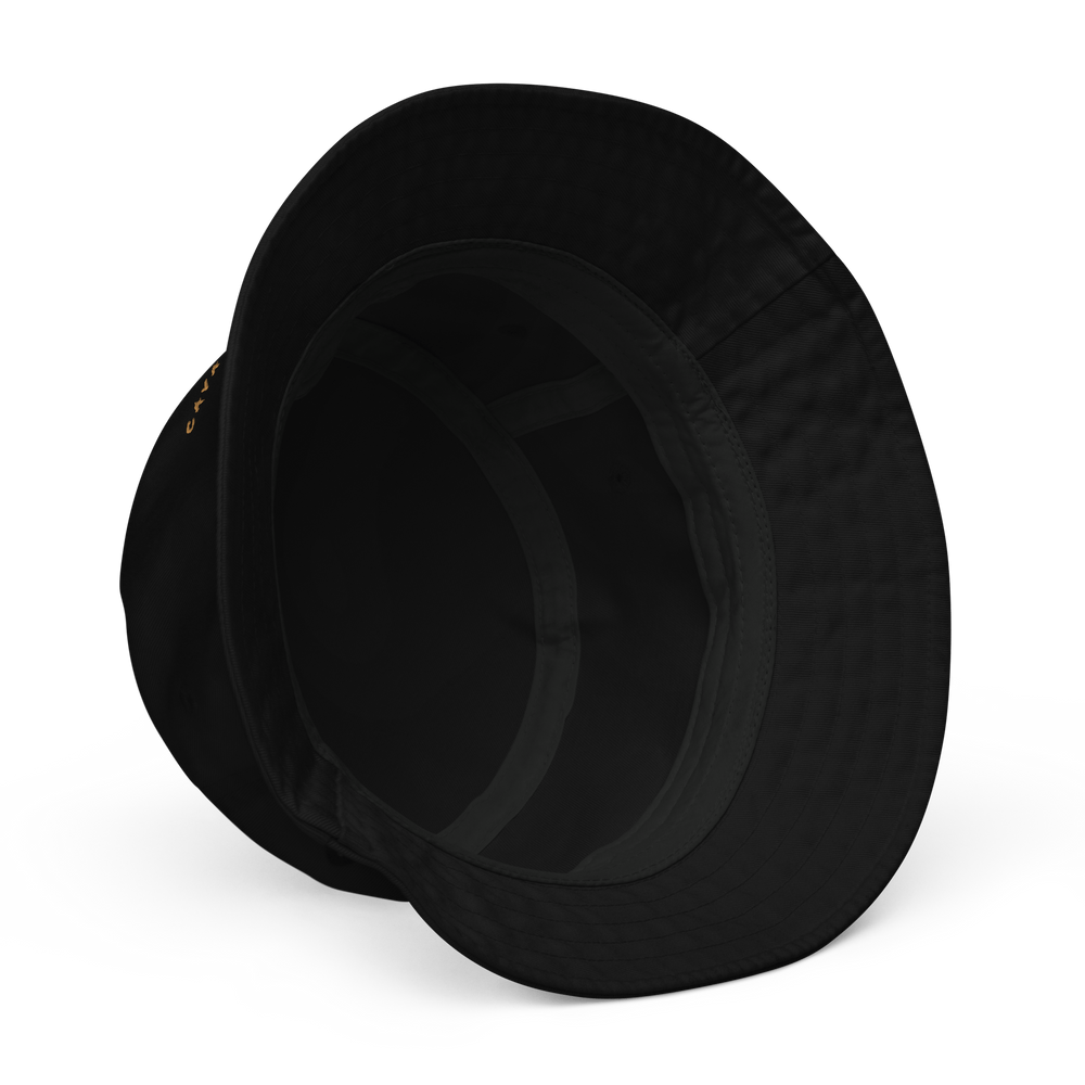 The Cava Organic bucket hat - Black - Cocktailored