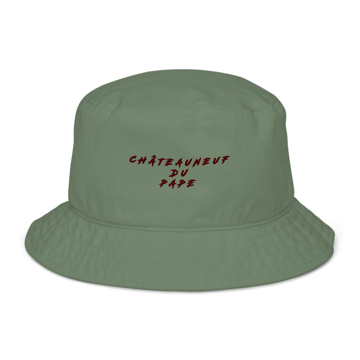The Châteauneuf-du-Pape Organic bucket hat - Dill - Cocktailored
