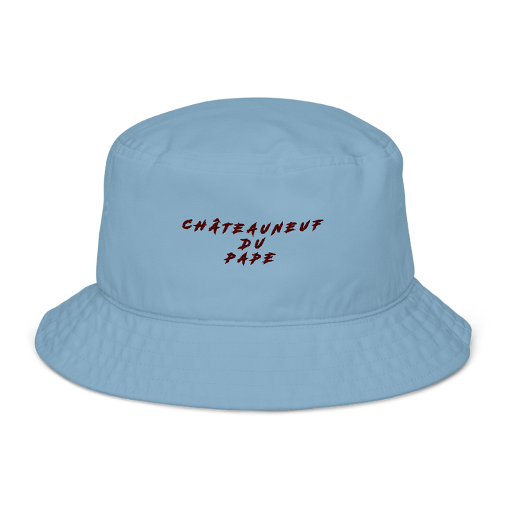 The Châteauneuf-du-Pape Organic bucket hat - Slate Blue - Cocktailored