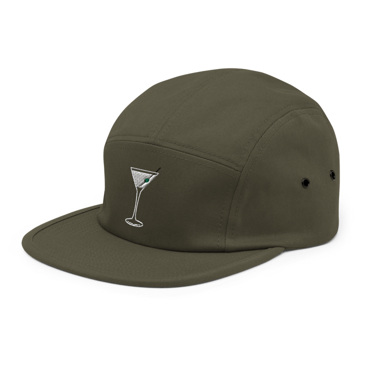 The Dry Martini Glass Hipster Hat - Olive - Cocktailored