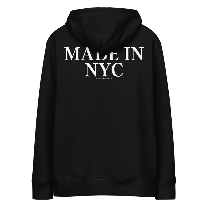 The Dry Martini "Made In" Eco Hoodie - Black - Cocktailored
