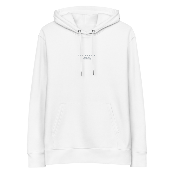 The Dry Martini "Made In" Eco Hoodie - White - Cocktailored