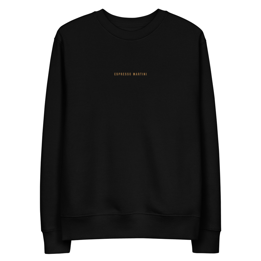 The Espresso Martini eco sweatshirt - Black - Cocktailored
