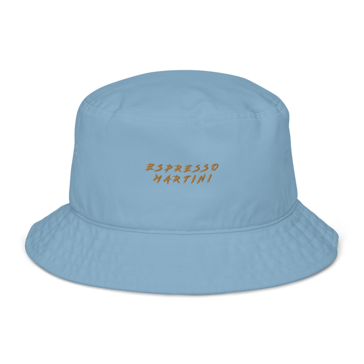 The Espresso Martini Organic bucket hat - Slate Blue - Cocktailored