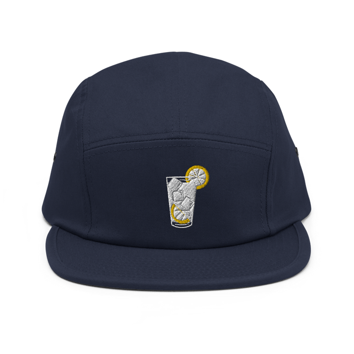 The Gin & Tonic Glass Hipster Hat - Navy - Cocktailored