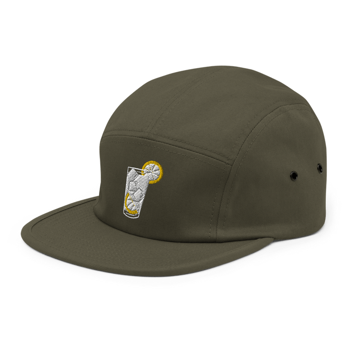 The Gin & Tonic Glass Hipster Hat - Olive - Cocktailored