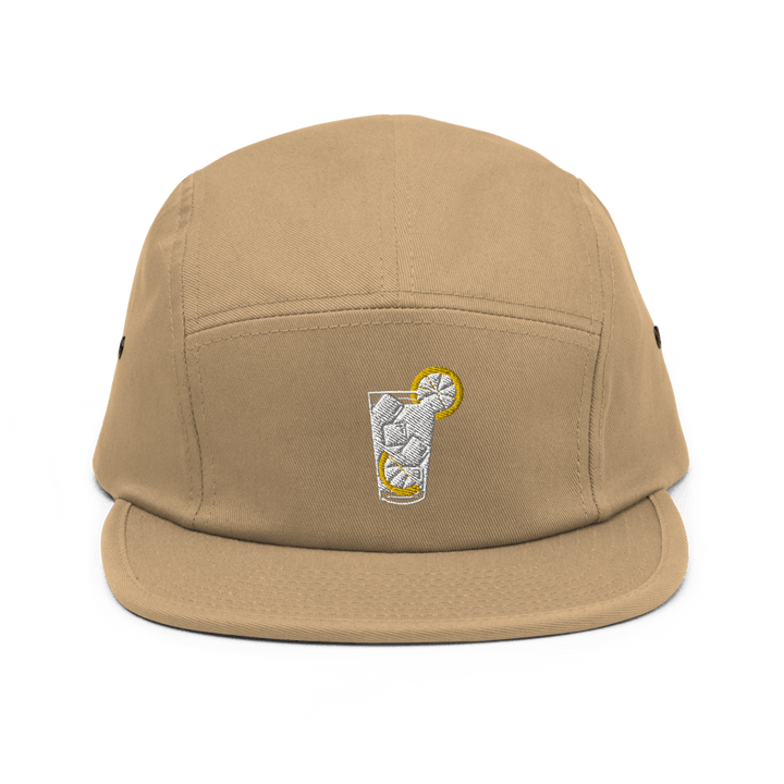 The Gin & Tonic Glass Hipster Hat - Khaki - Cocktailored