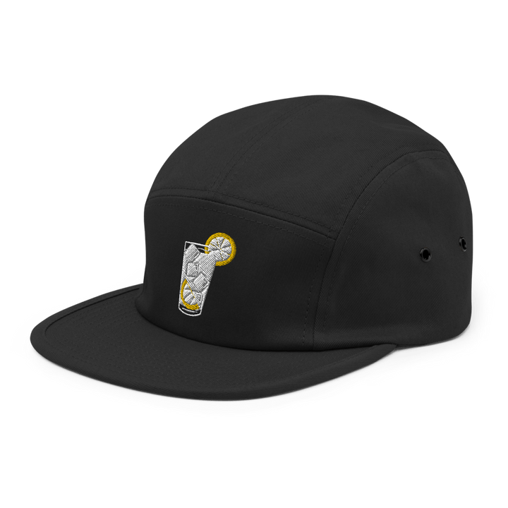 The Gin & Tonic Glass Hipster Hat - Black - Cocktailored