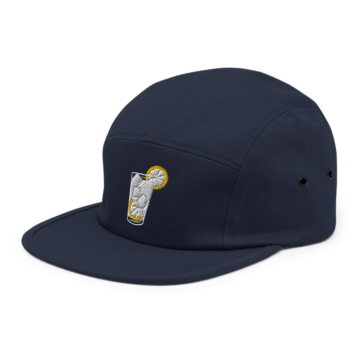 The Gin & Tonic Glass Hipster Hat - Navy - Cocktailored