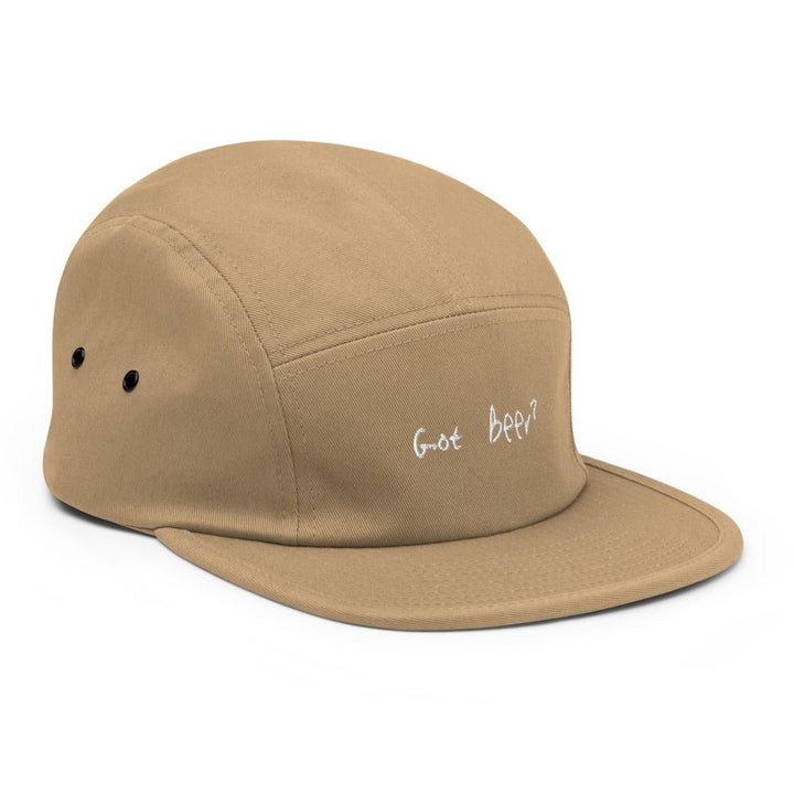The Got Beer? Hipster Hat - Khaki - Cocktailored