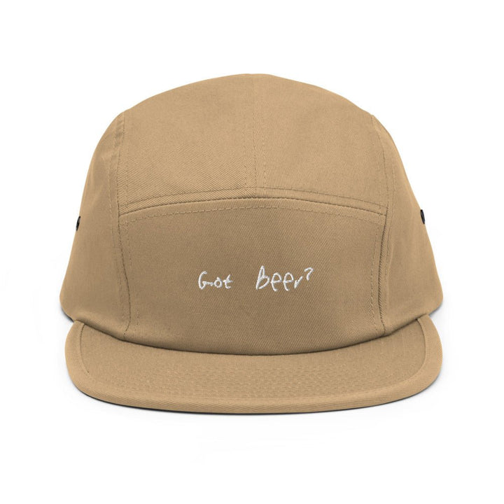 The Got Beer? Hipster Hat - Khaki - Cocktailored