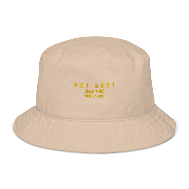 The Hot Shot 1988 Organic bucket hat - Stone - Cocktailored
