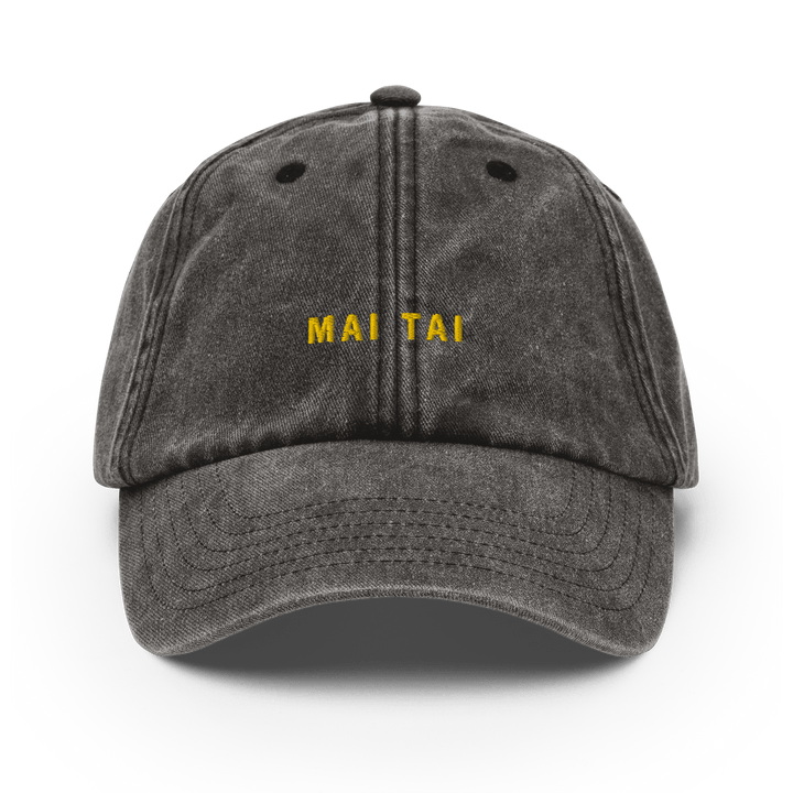 The Mai Tai Vintage Hat - Vintage Black - Cocktailored