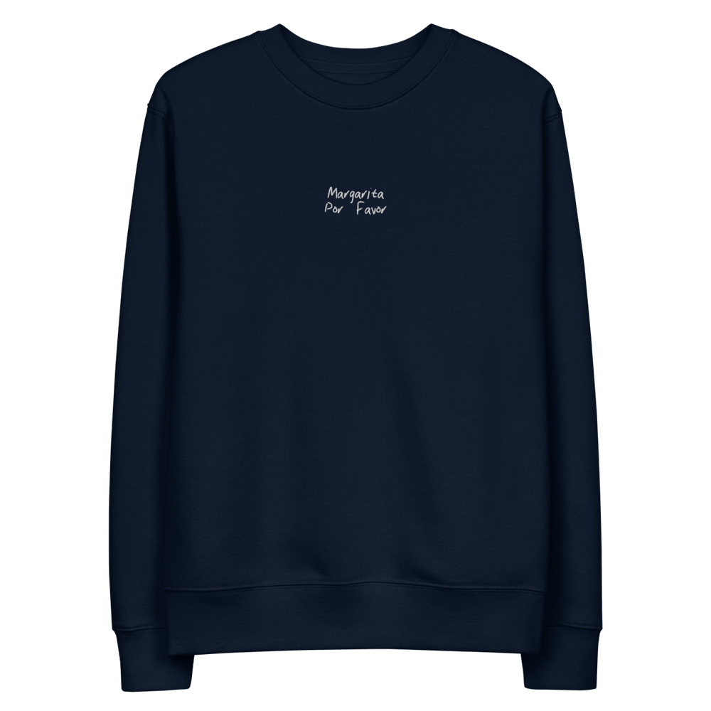 The Margarita Por Favor eco sweatshirt - French Navy - Cocktailored