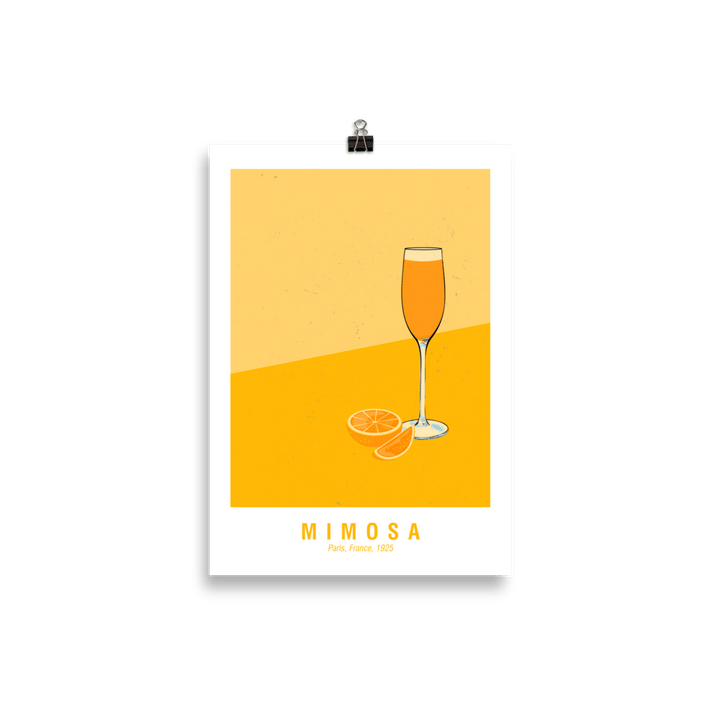 The Mimosa Poster - 21x30 cm - Cocktailored