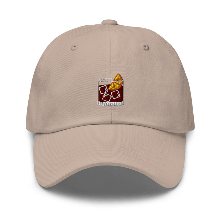 The Negroni Glass Cap - Stone - Cocktailored