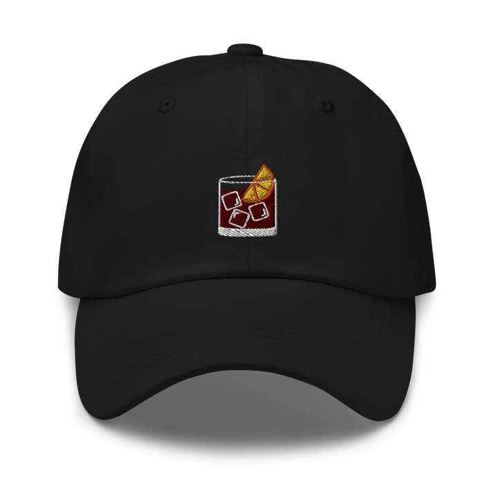 The Negroni Glass Cap - Black - Cocktailored