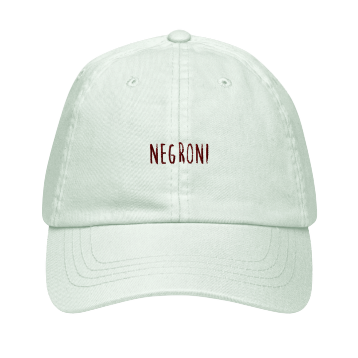 The Negroni Pastel Hat - Pastel Mint - Cocktailored
