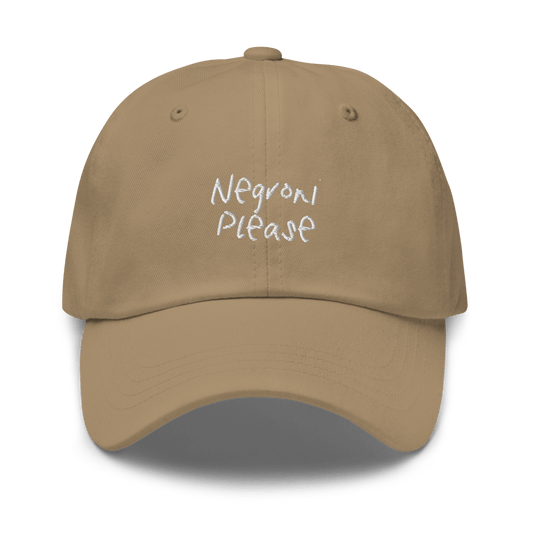 The Negroni Please Cap - Khaki - - Cocktailored