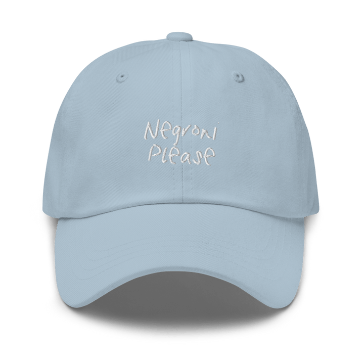 The Negroni Please Cap - Light Blue - Cocktailored