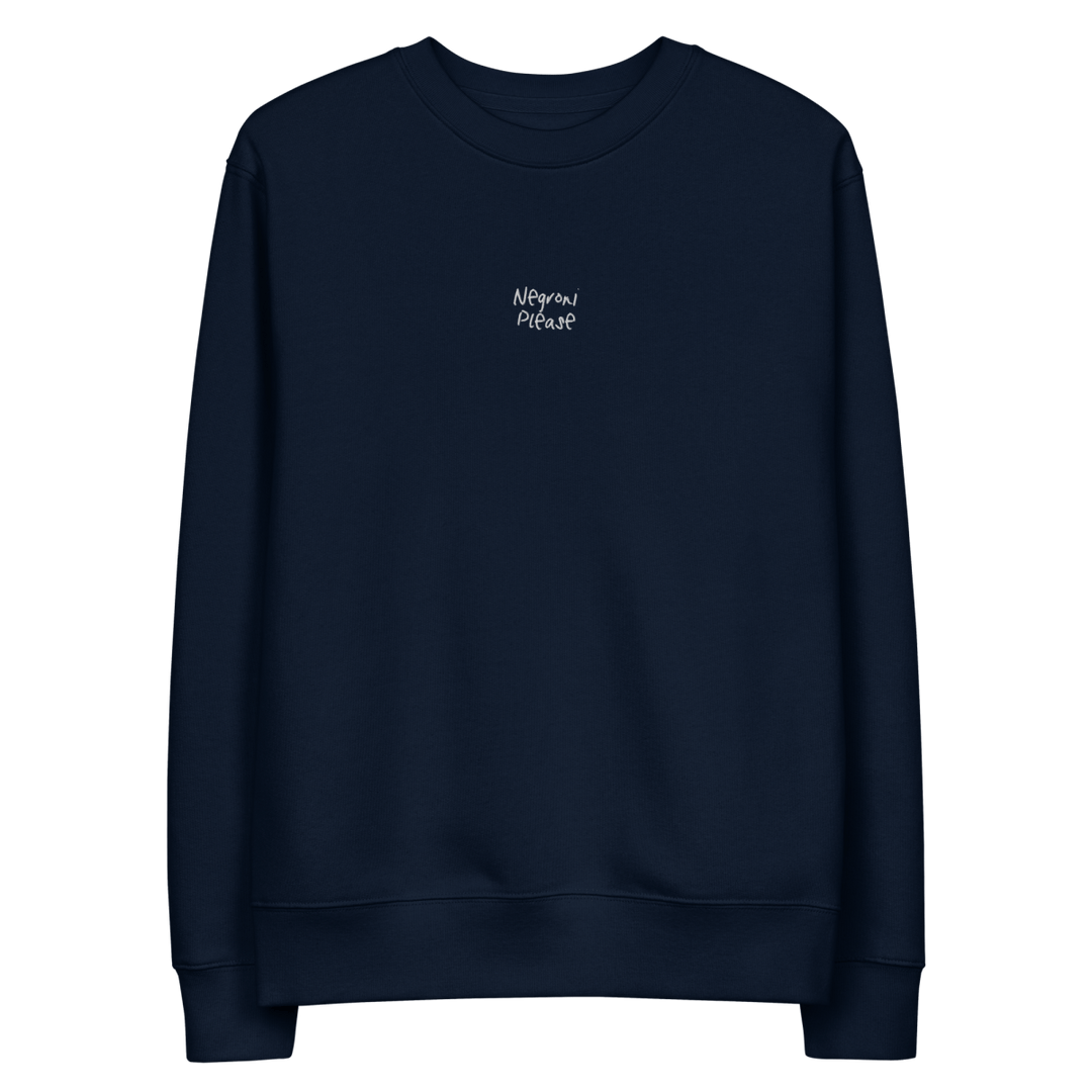 The Negroni Please eco sweatshirt - French Navy - Cocktailored