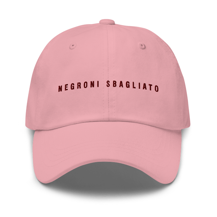 The Negroni Sbagliato Dad hat - Pink - Cocktailored