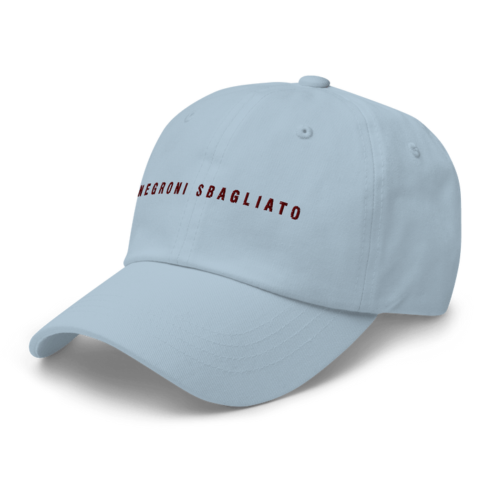 The Negroni Sbagliato Dad hat - Light Blue - Cocktailored