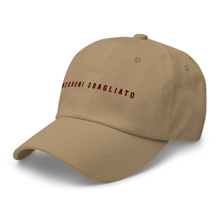 The Negroni Sbagliato Dad hat - Navy - Cocktailored