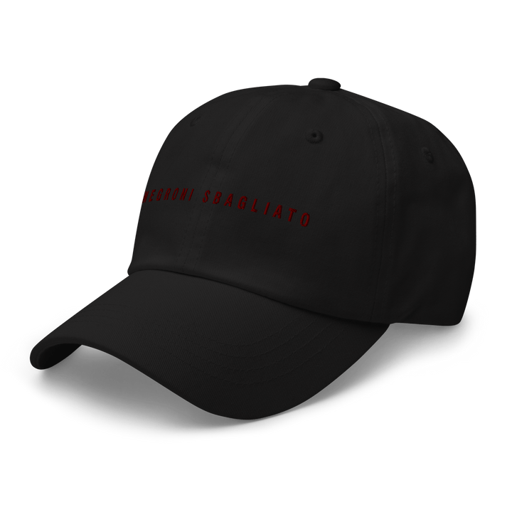 The Negroni Sbagliato Dad hat - Black - Cocktailored