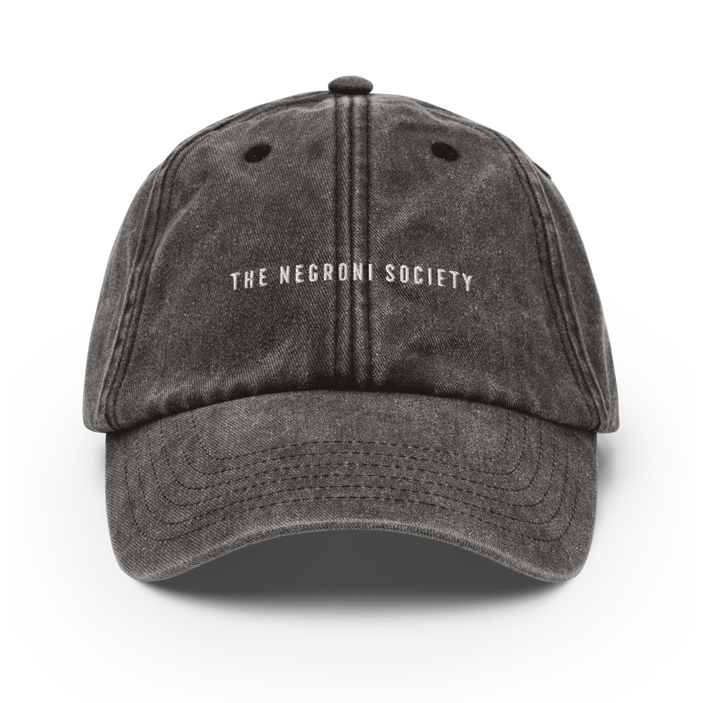 The Negroni Society "The Bar" Vintage Hat - Vintage Black - Cocktailored