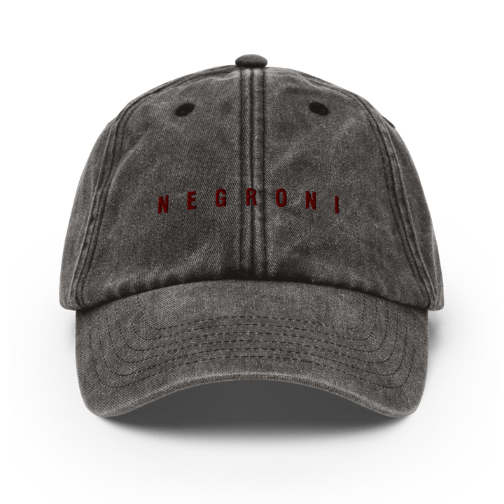 The Negroni Vintage Hat - Vintage Black - Cocktailored
