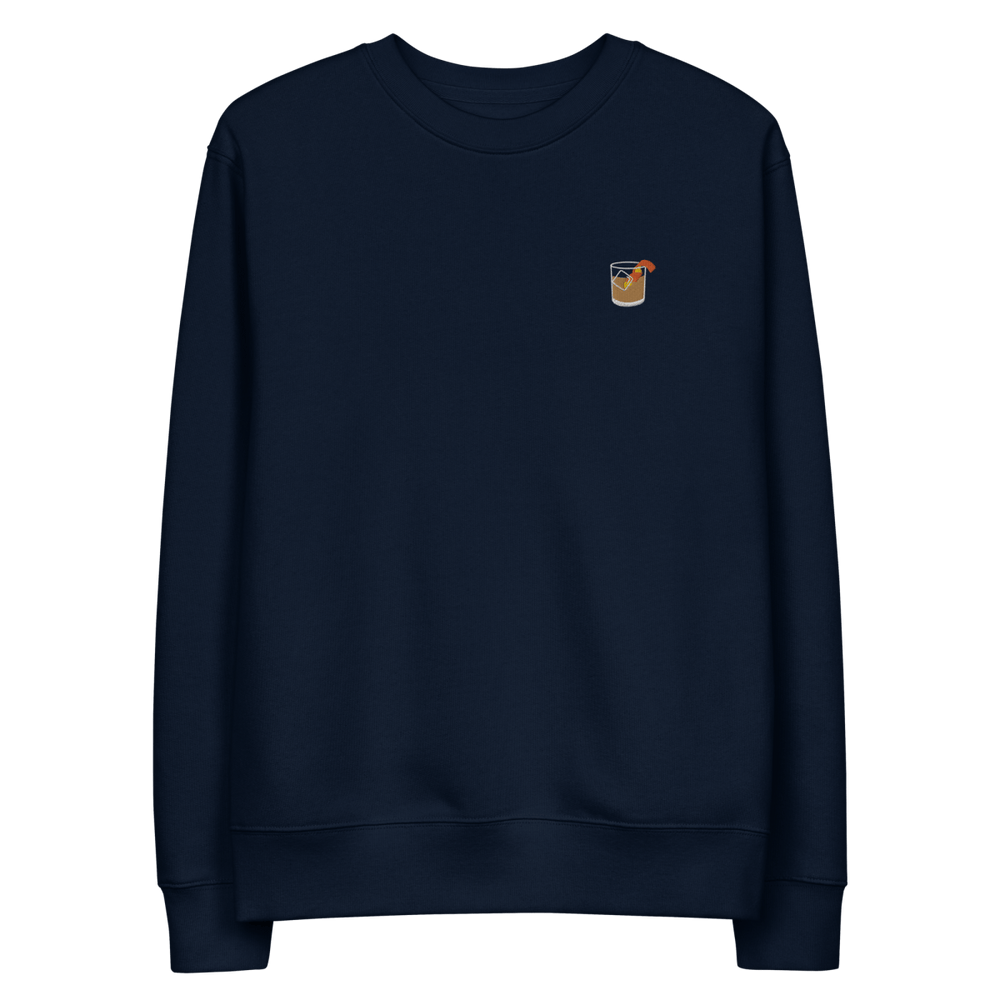 The Old Fashioned eco sweatshirt - French Navy - Cocktailored